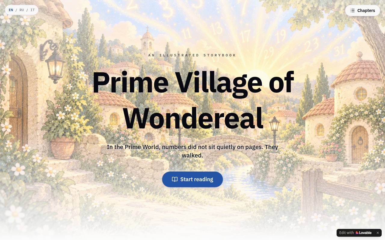 Prime Village of Wondereal